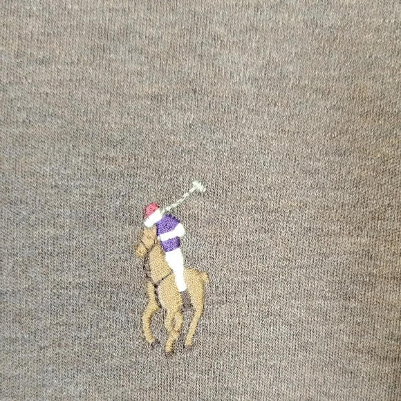 Polo by Ralph Lauren Men's Classic Brown Polo Shirt - Picture 3 of 3